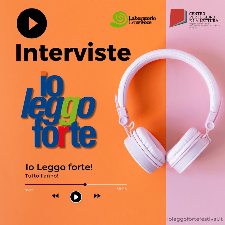 IO LEGGO FORTE! Le interviste. Stefano Trillini dialoga con Lucia Ferrati